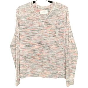 Lucky Brand Womens Multicolor Long Sleeve Crew Neck Pullover Top Size M Casual